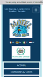 Mobile Screenshot of moteloursbleu.com